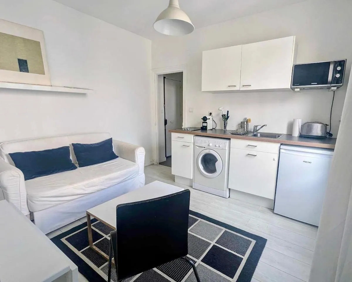 Moderne Appart Central 2 Personnes Paris